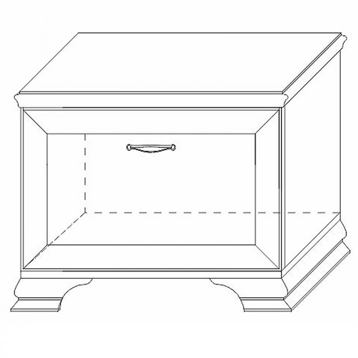 Тумба под обувь 600 Сиена