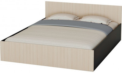 Бася Кровать 160 (Венге / дуб беленый)