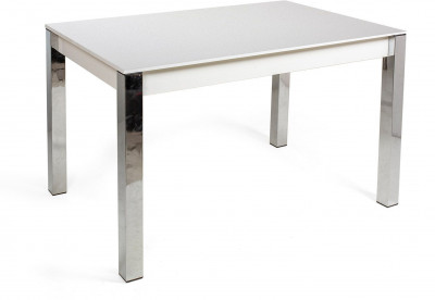 Стол не раздвижной Милан-1 Бодего светлый / Хром