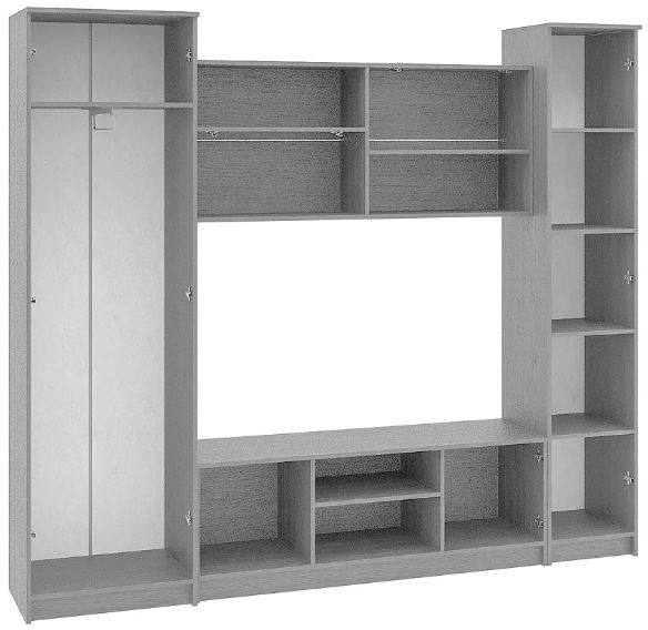 Гостиная Герда белое дерево/белое дерево