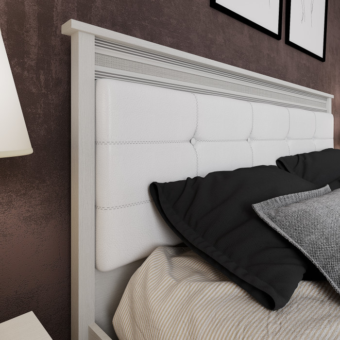 Модульная спальня Ливорно, набор 4, Ясень анкор светлый